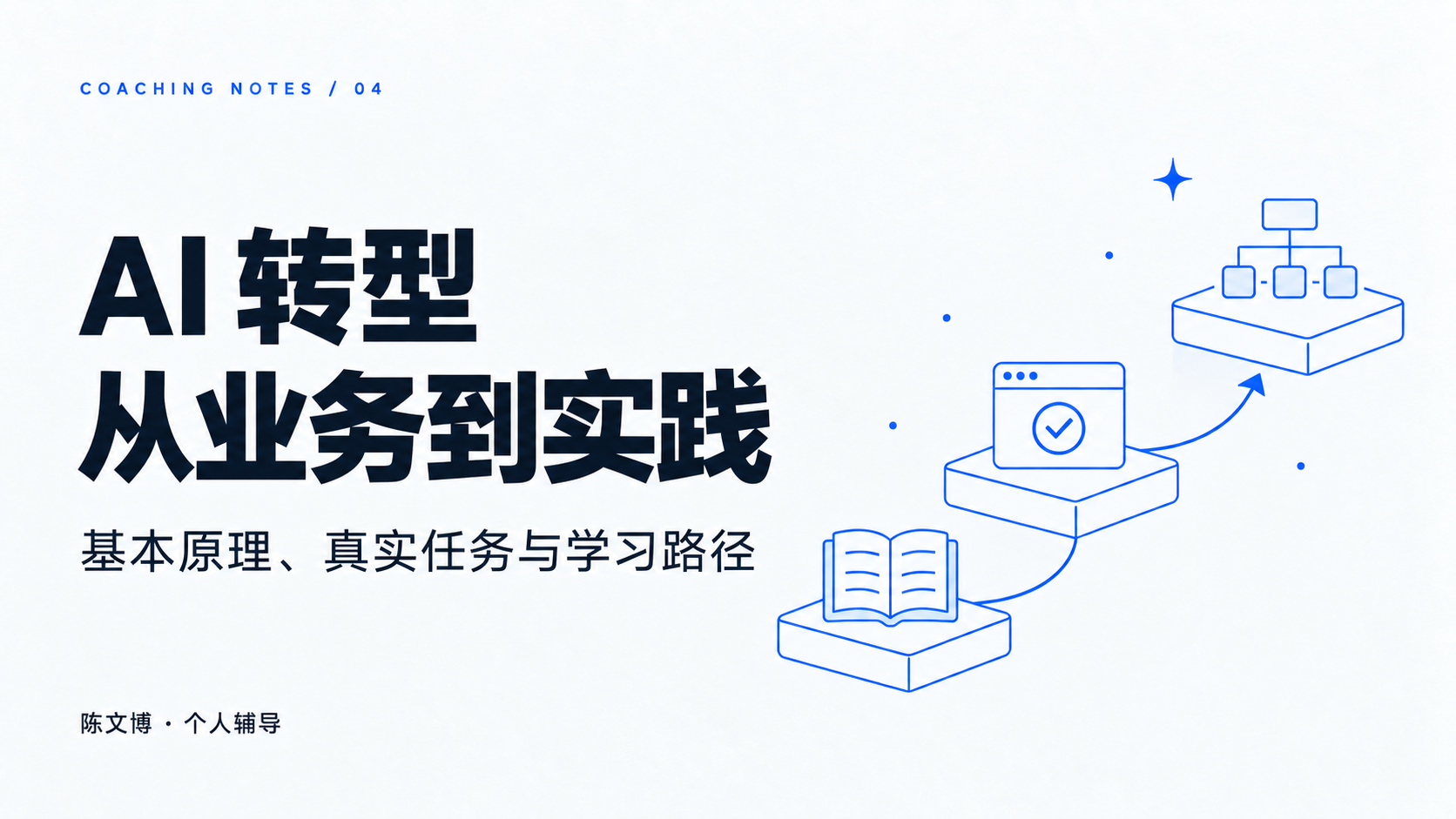 AI 转型:从业务到实践